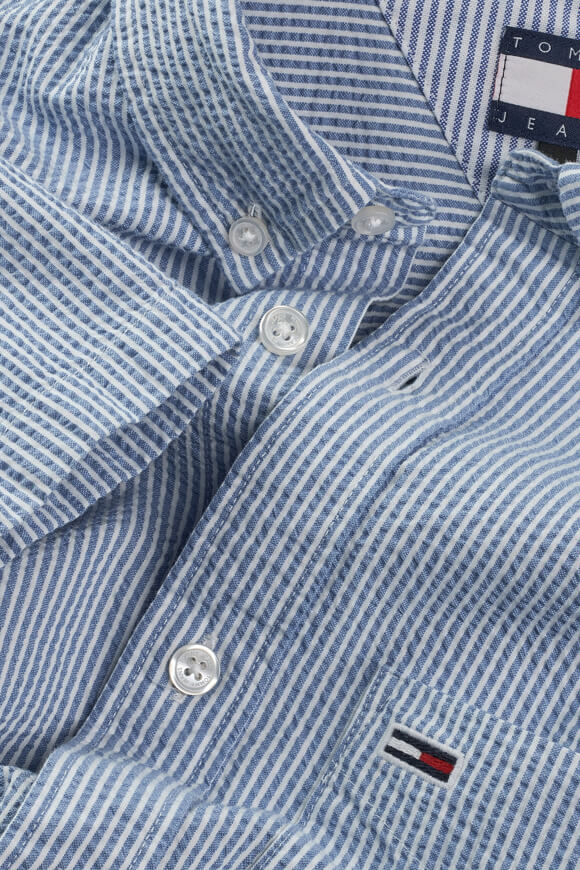 Seersucker shirt - Colorado Blue