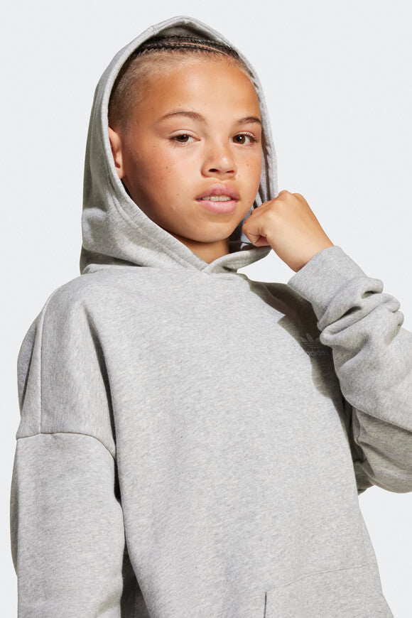 Sweatshirt ample à capuchon - Medium Grey Heather