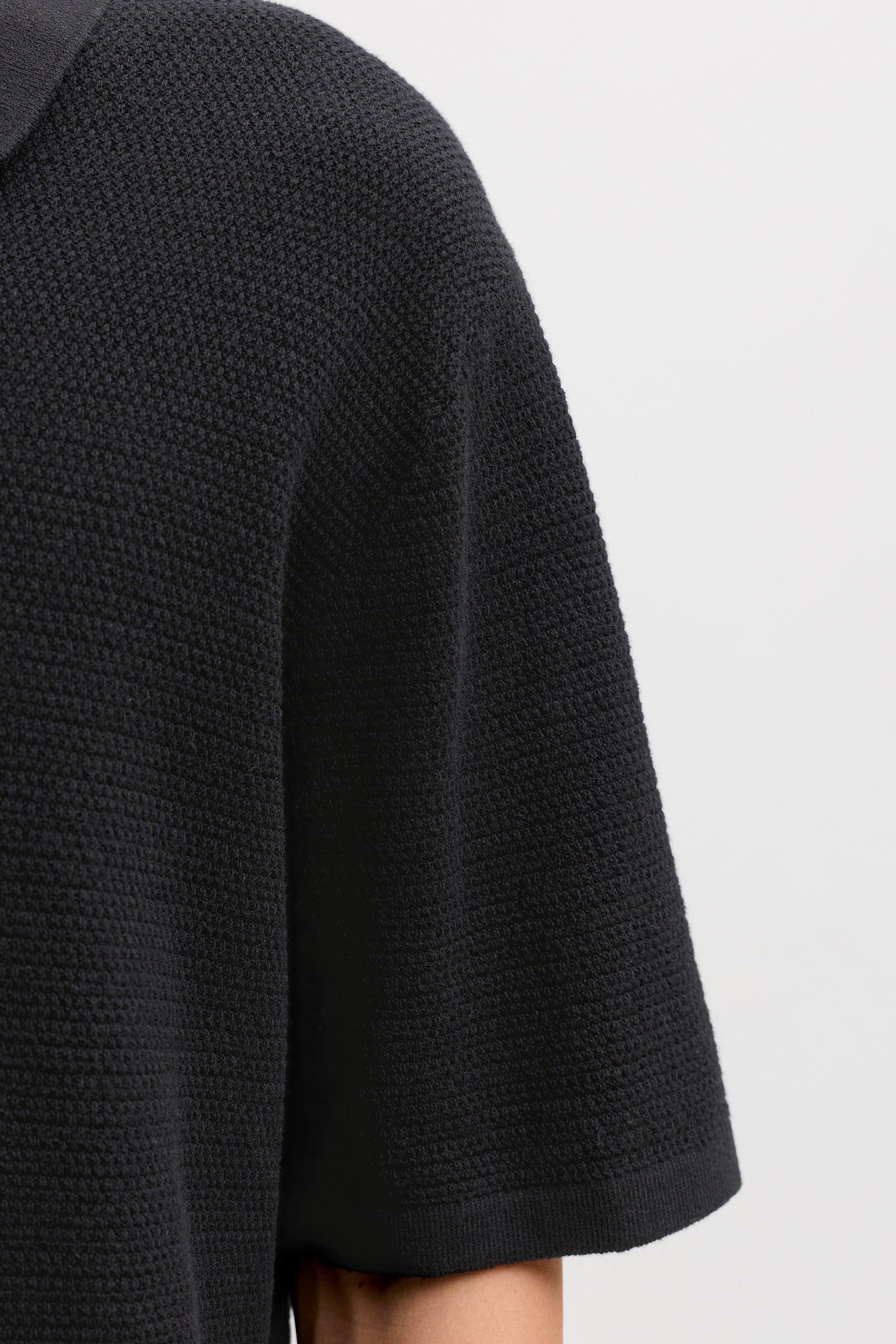 JJEGEORGE polo en tricot - Black