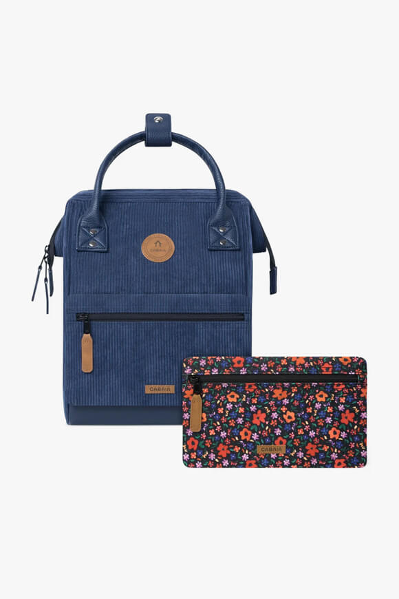 Indianapolis Cord Rucksack 12L - Dark Blue