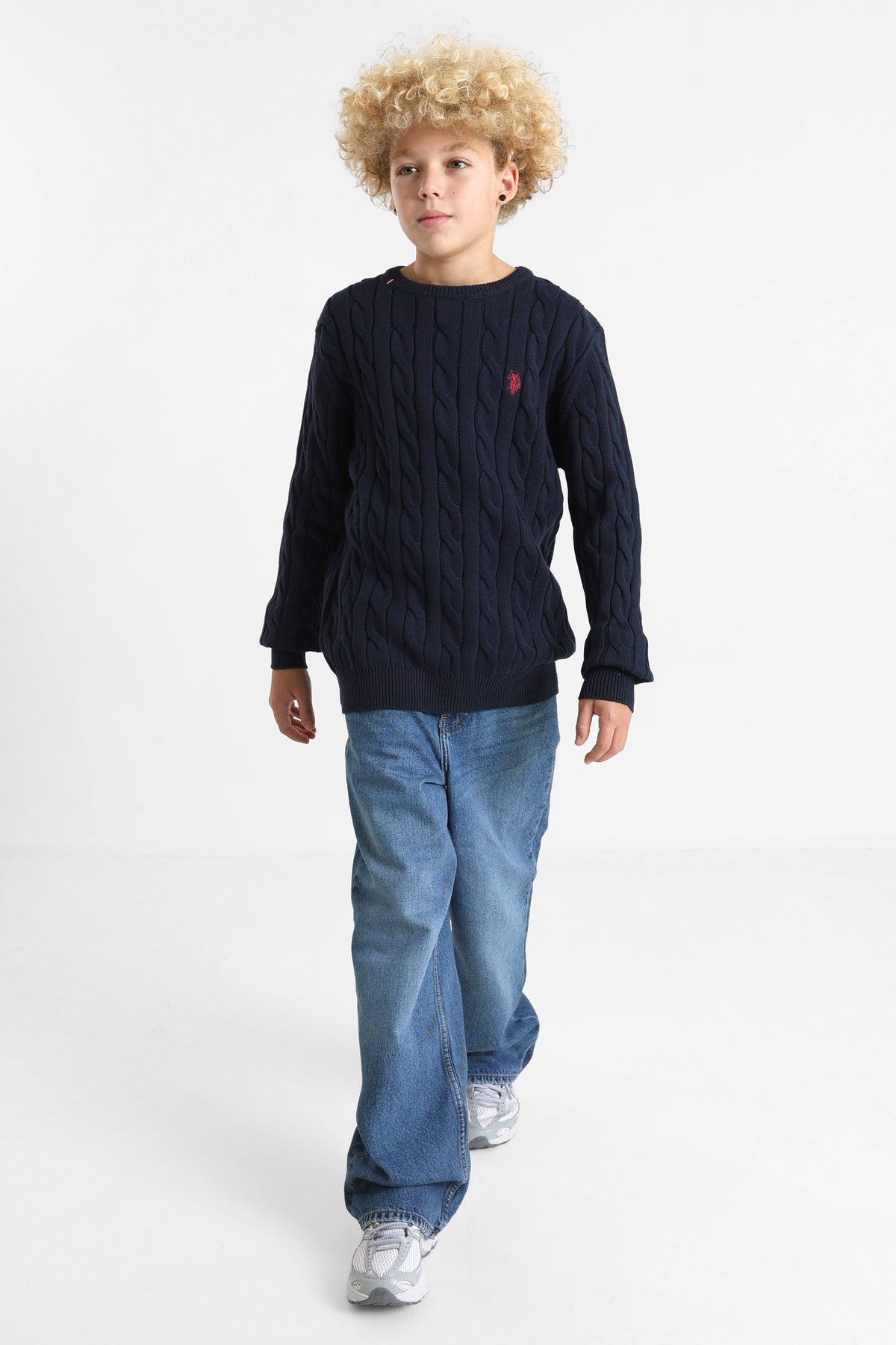 Milk Strickpullover - Navy