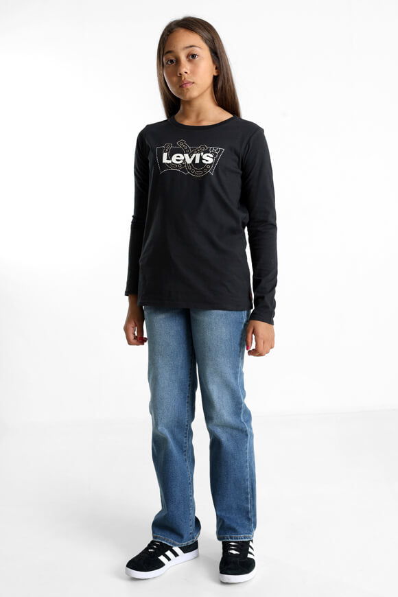 Langarmshirt - Jet Black