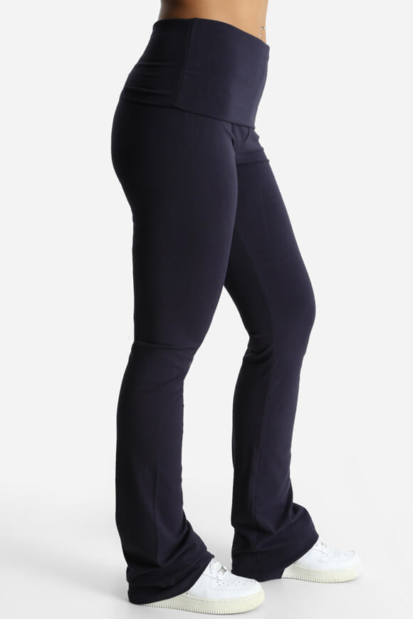 Leggings flare - bleu marine