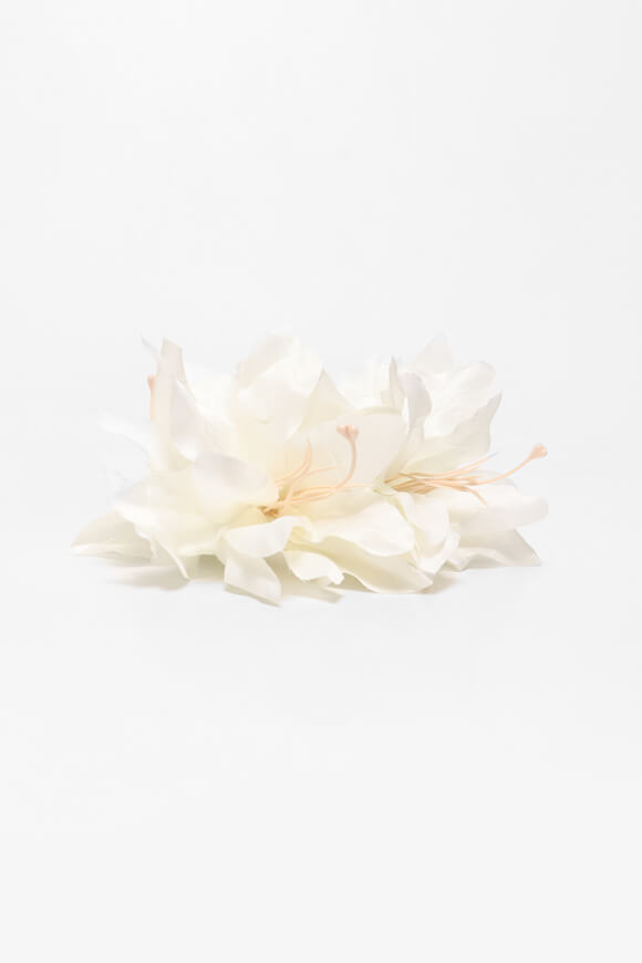 Haarklammer - White