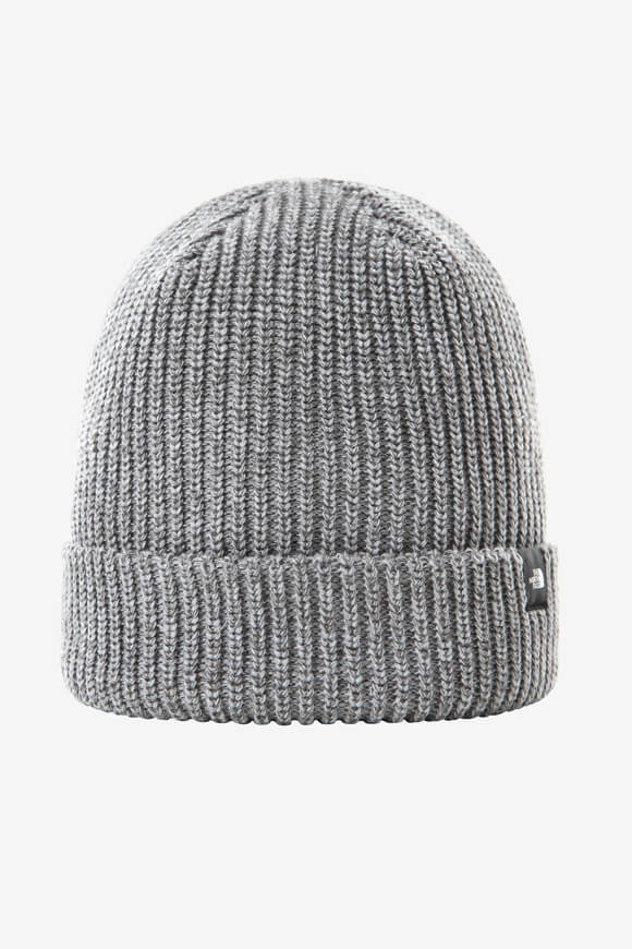 Fisherman Beanie - Medium Grau meliert