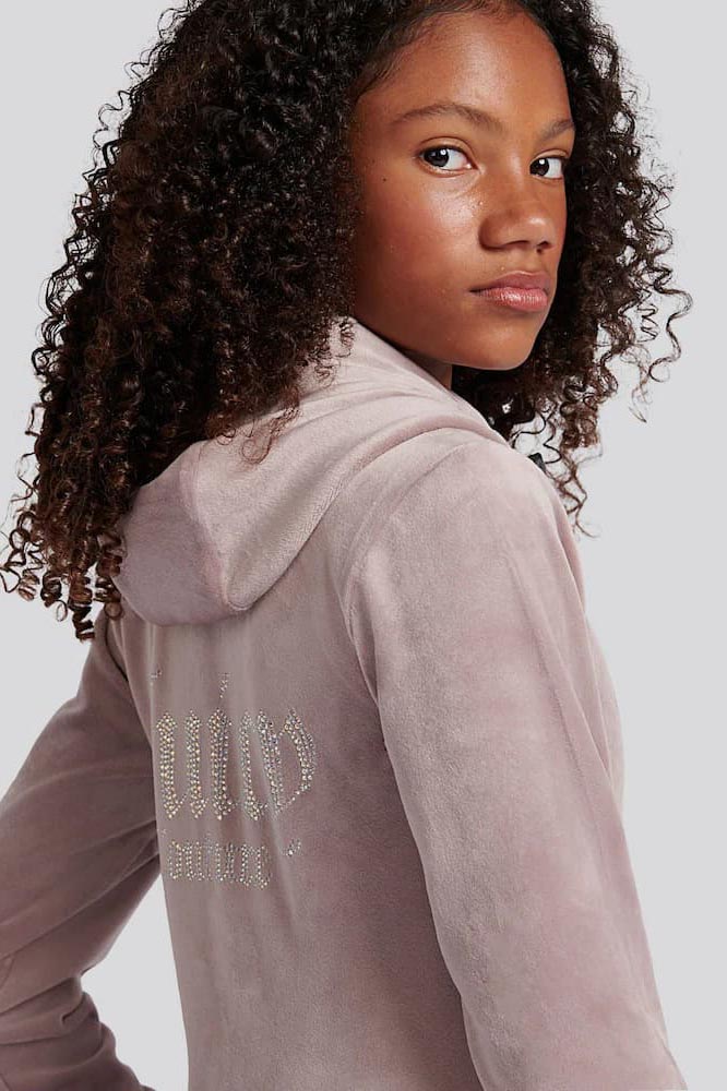 Samt Jacke - Purple Dove