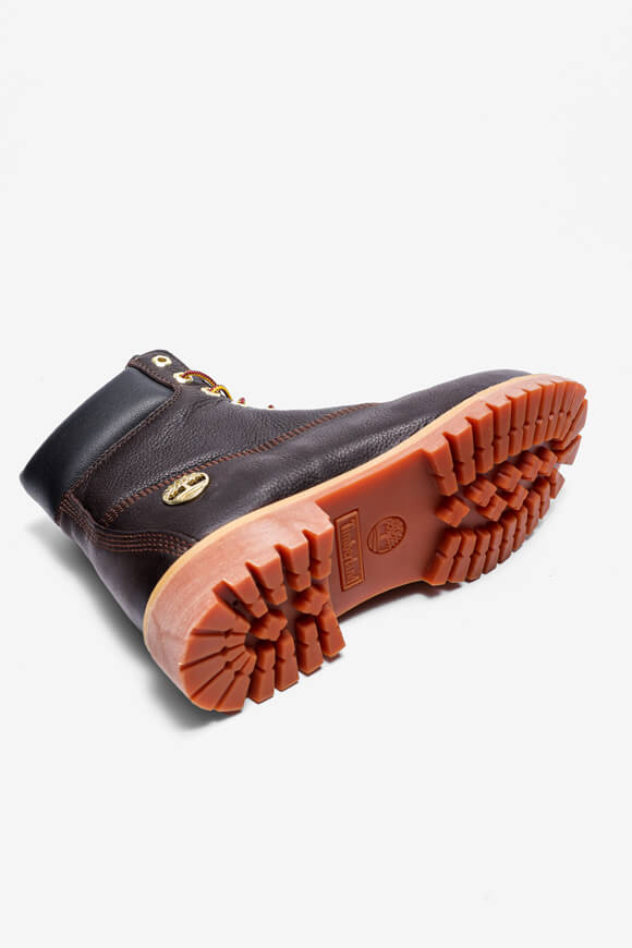 Stivaletto invernale premium da 6 pollici - Marrone scuro pieno fiore