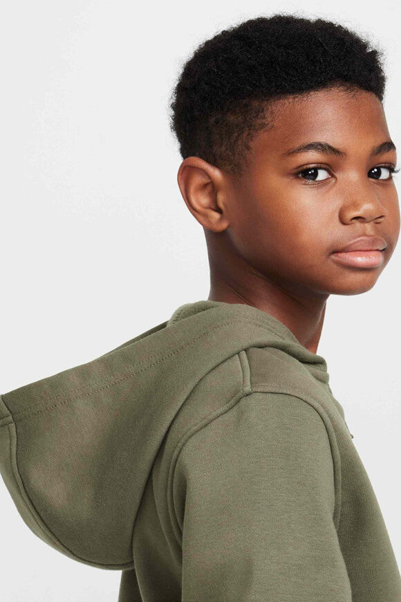 Sportswear Club Fleece Kapuzensweatjacke - Medium Olive