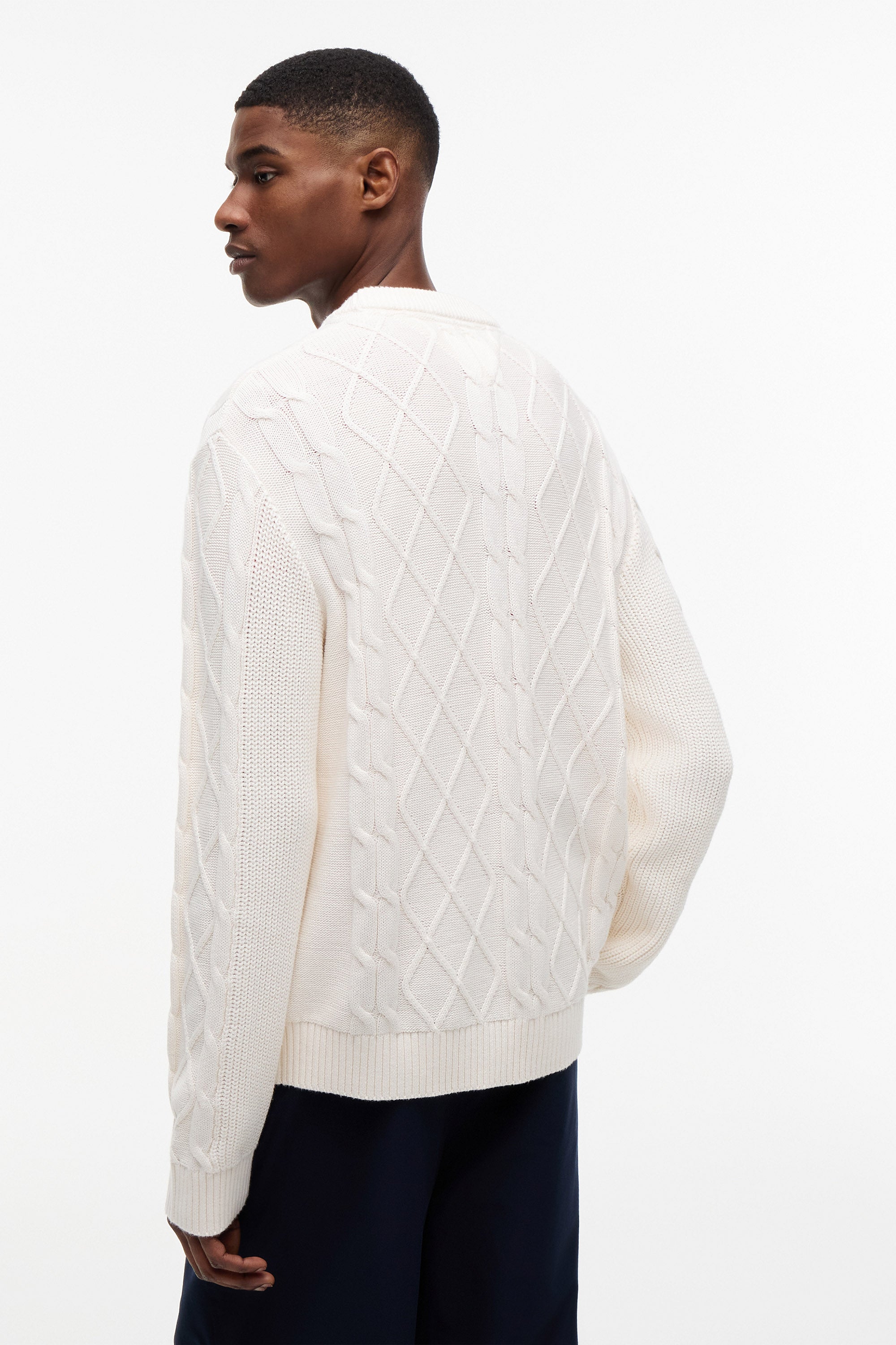 Knitted sweater - Offwhite