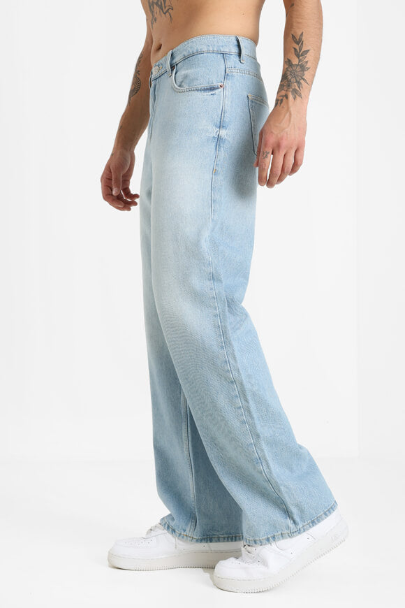 Vince Baggy Jeans - Sand Blue