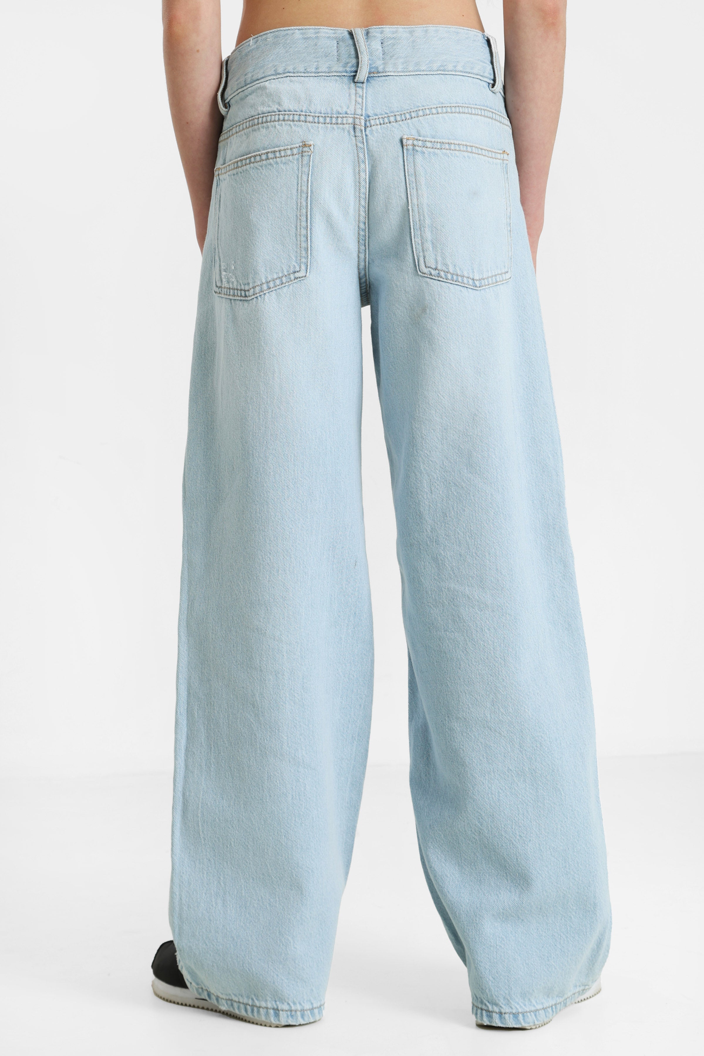 KOGMOTT wide-leg jeans - Light Blue Denim