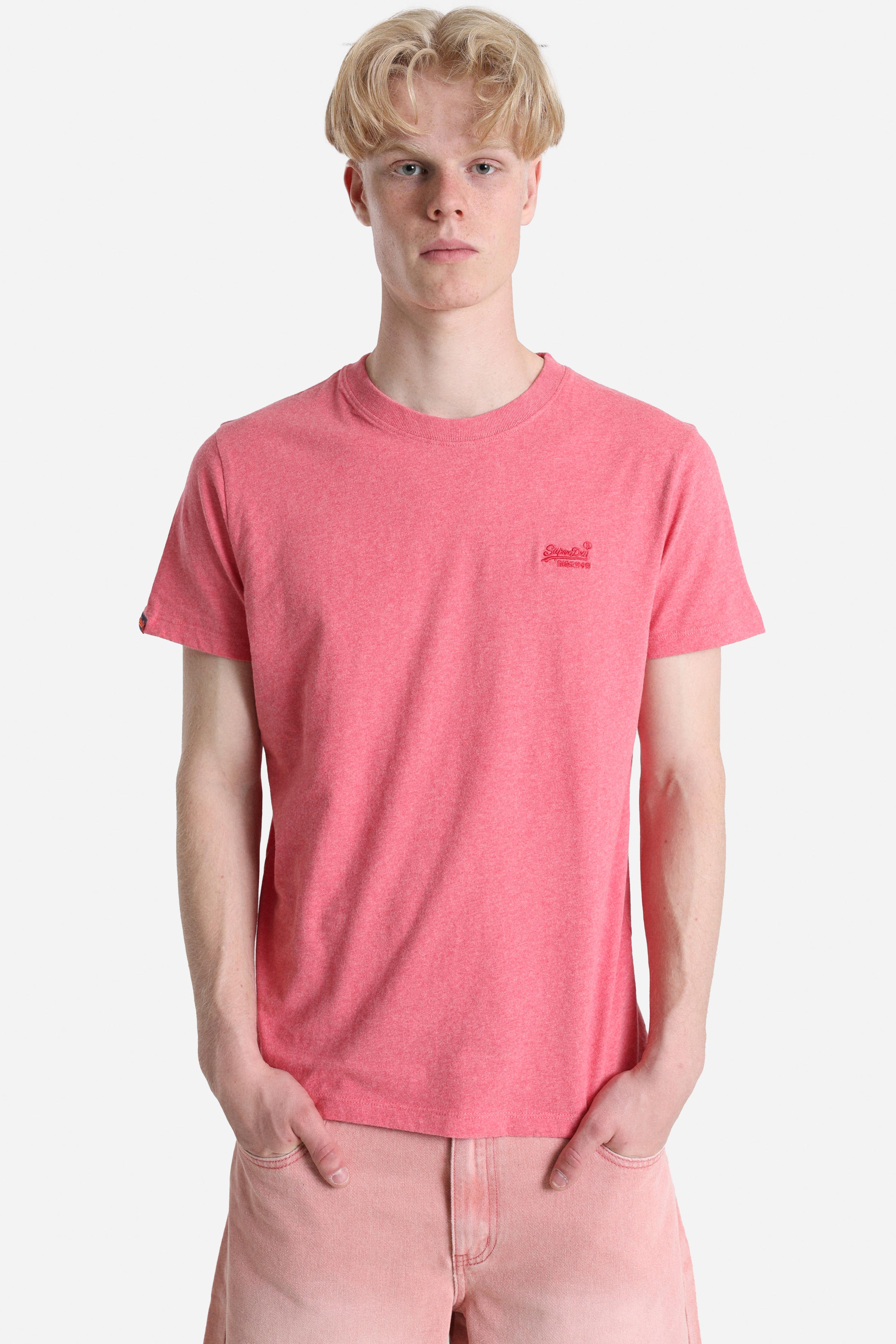 Essential T-Shirt - Punch Pink Marl