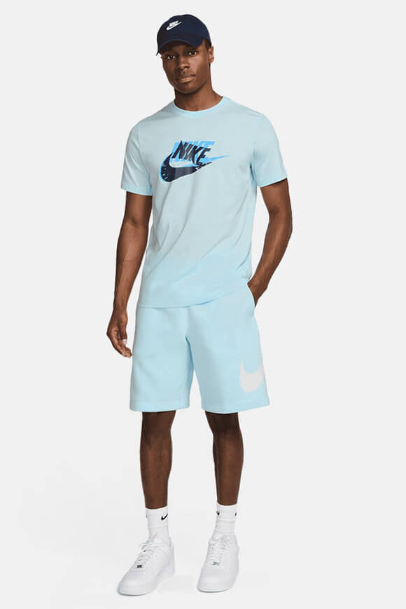 Sportswear Club Graphic short en sweat - Glacier Blue