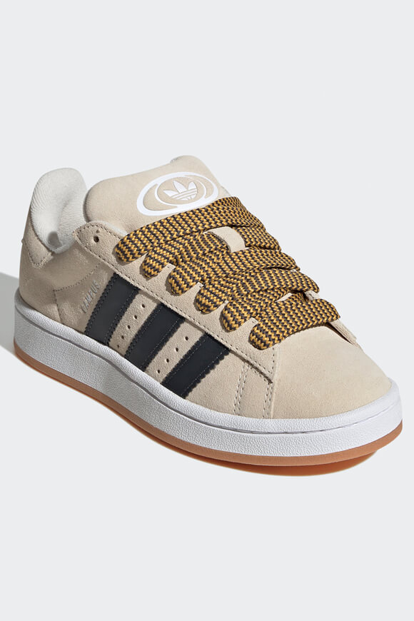 Campus 00s Sneaker - Wonder White + Carbon + Footwear White