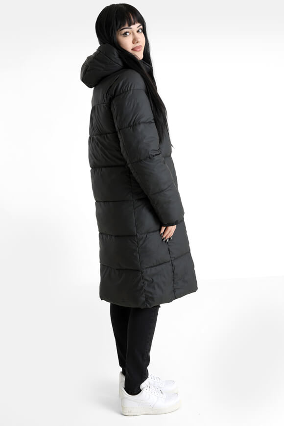 Puffermantel - Schwarz