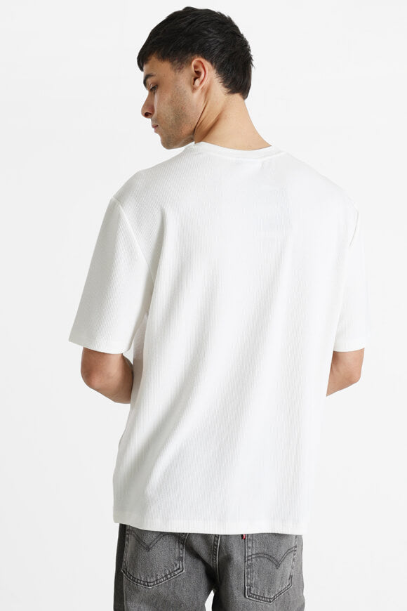 Strukturiertes T-Shirt - Ecru
