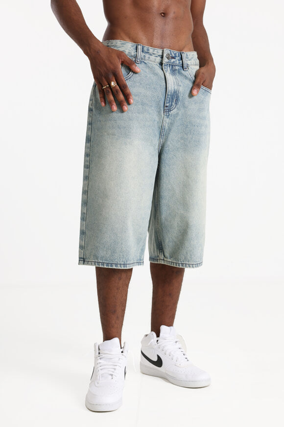 Jeans Bermudashorts - Blau Denim