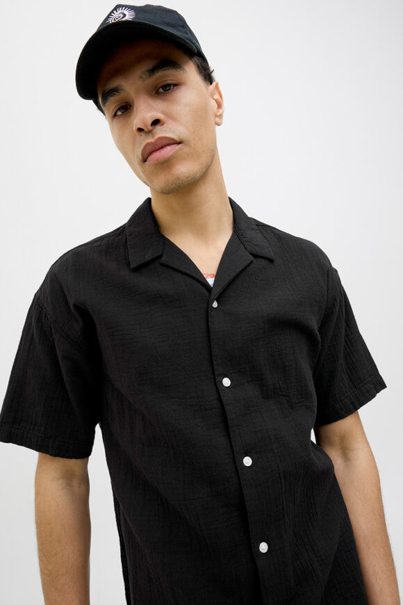 JOREASTER Musselin-Hemd - Black