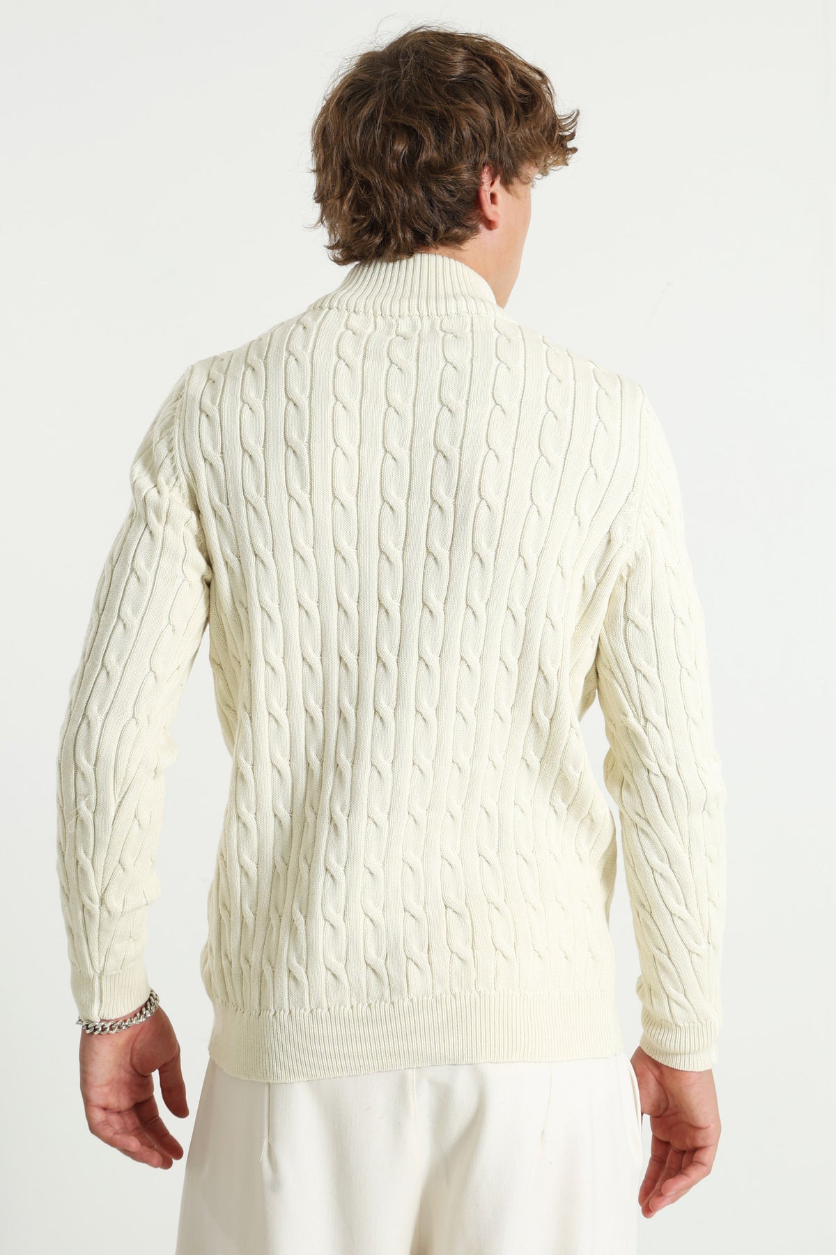 Pull en tricot - Offwhite