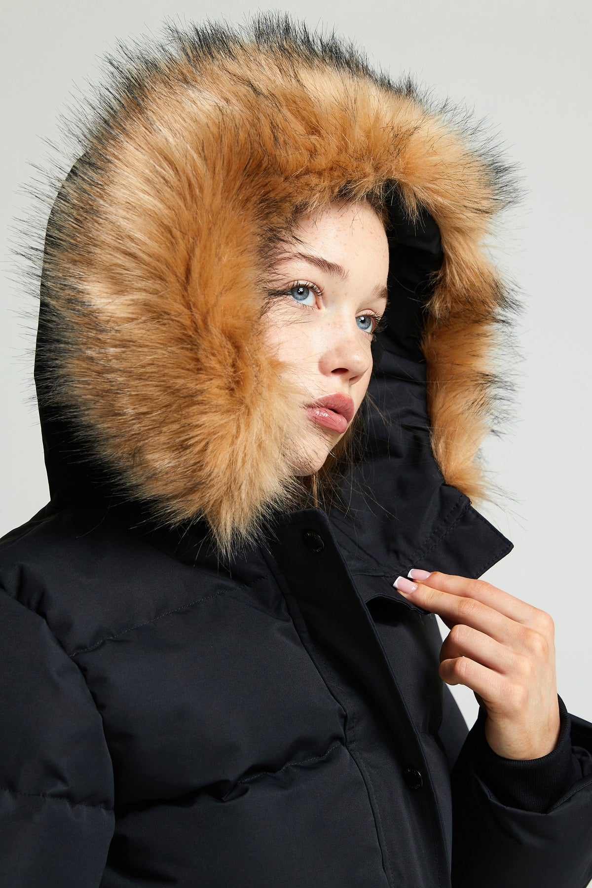 Parka imbottito Fiorella - Jet Black