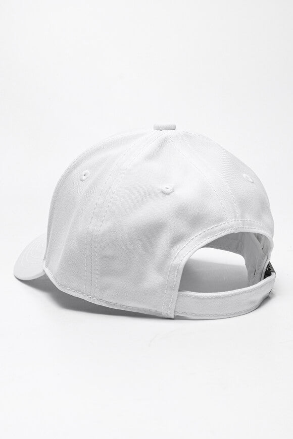 Strapback Cap - White + Black