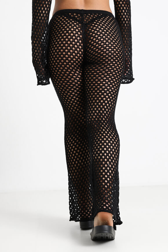 Häkelhose - Schwarz