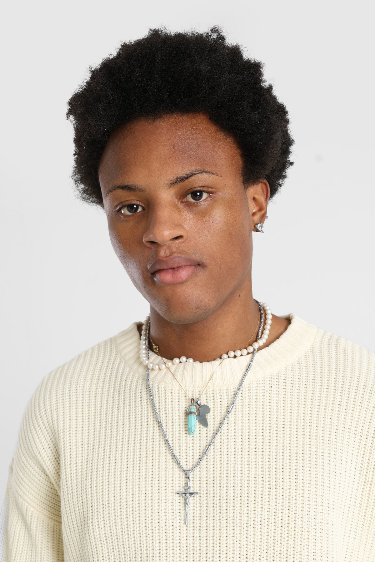 Pull en tricot - Ecru
