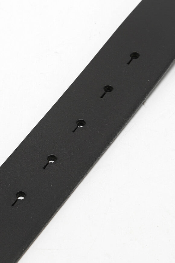 Fibbia formale cintura in pelle - Black