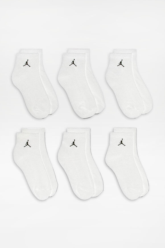 Everyday Essentials six-pack socks - White