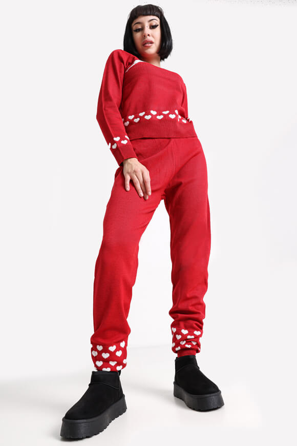 Christmas knitted sweater - Chili Pepper