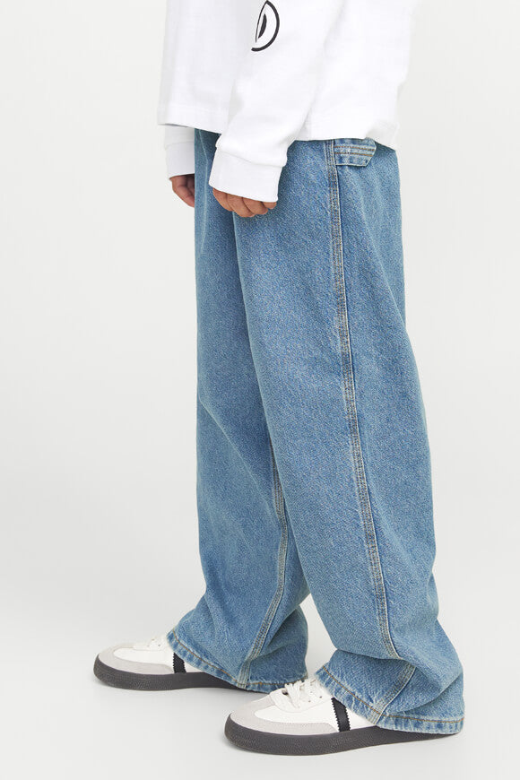 Alex Carpenter Baggy Fit Jeans - Blue Denim