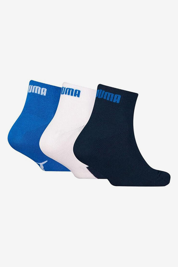 Three-pack of socks - Navy + White + Strong Blue