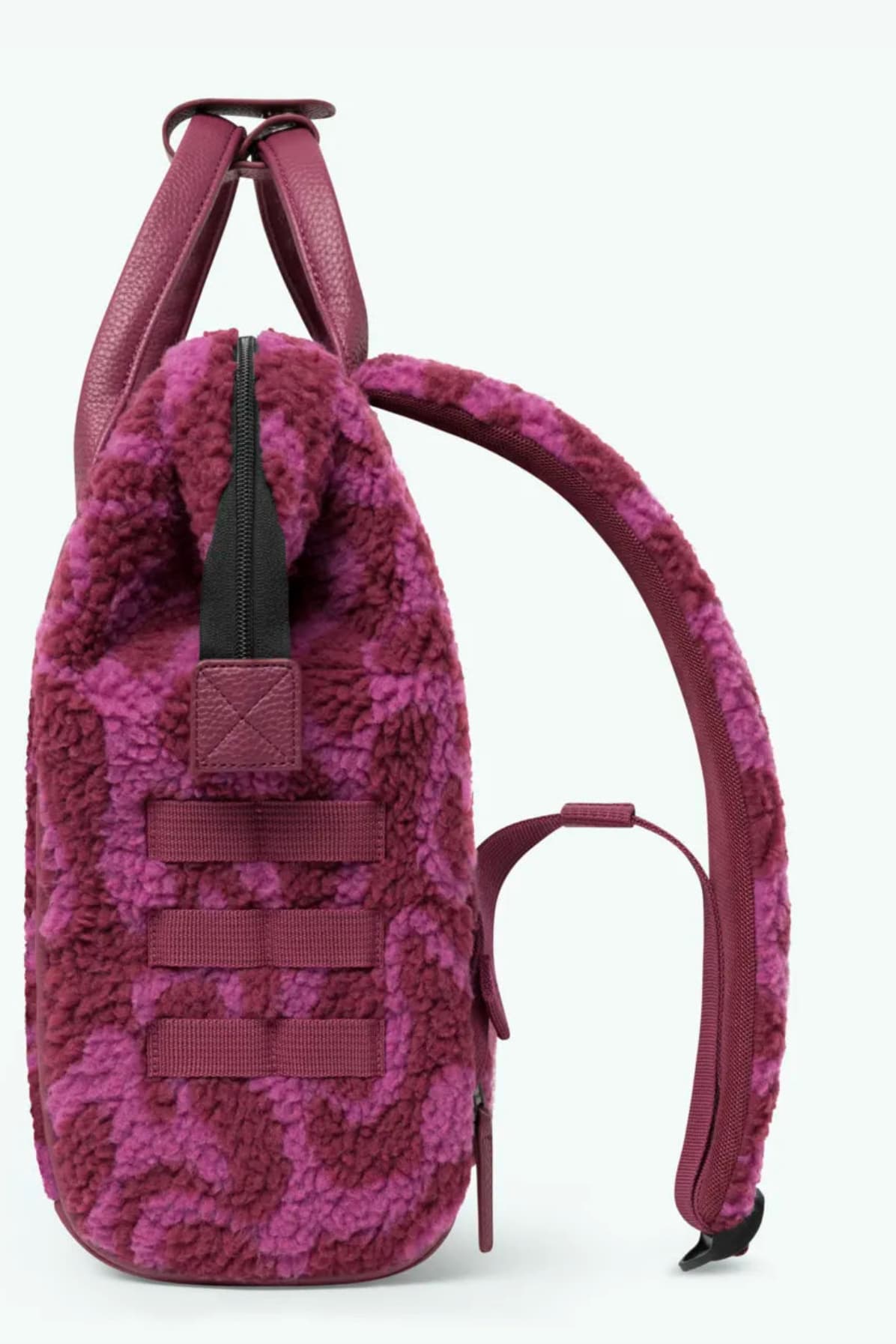 Aqaba sac à dos en peluche 12l - Rose