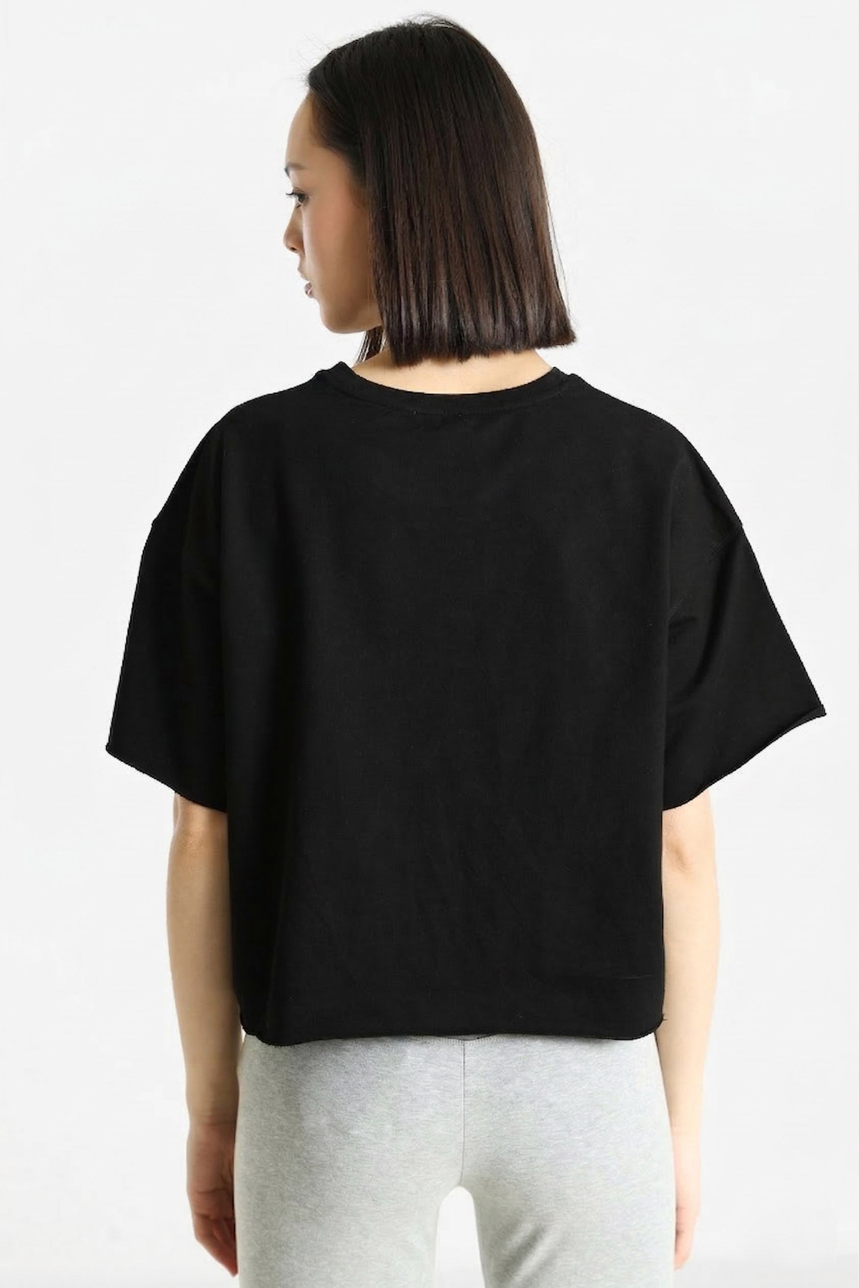 Oversize T-Shirt - Schwarz