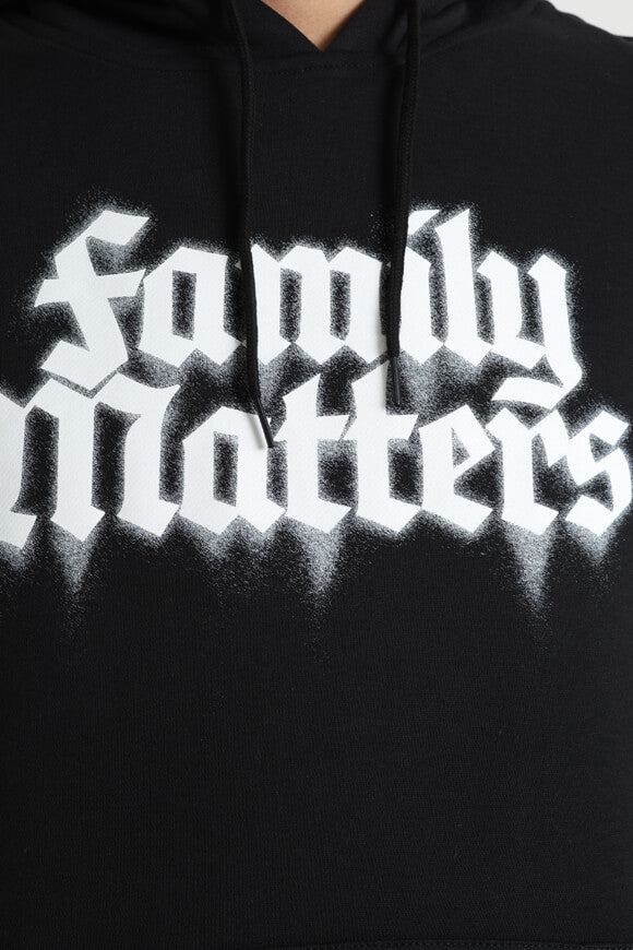 Kapuzensweatshirt - Black