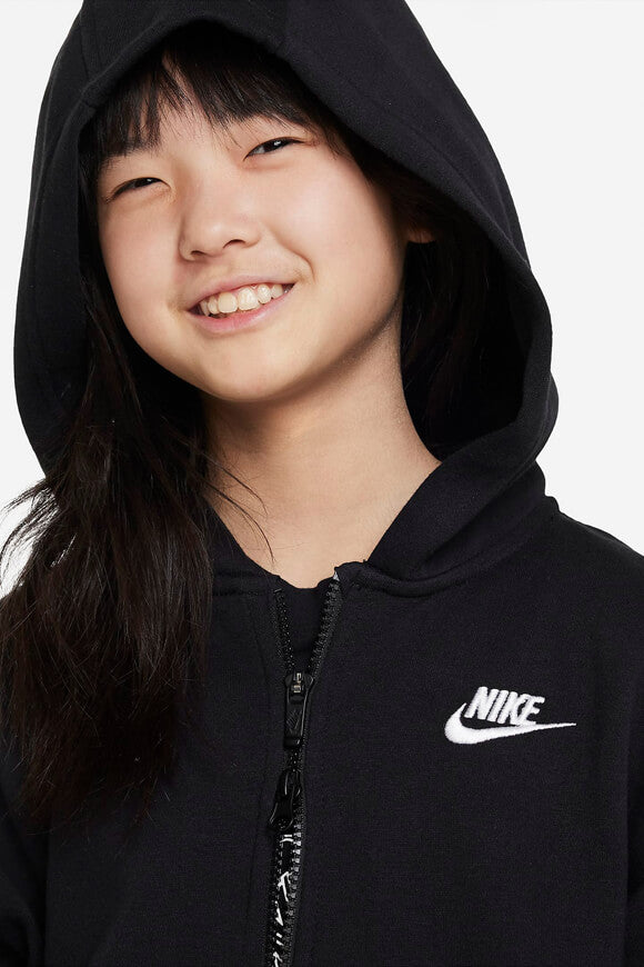 Sportswear Club Fleece sweat zippé à capuchon - Black