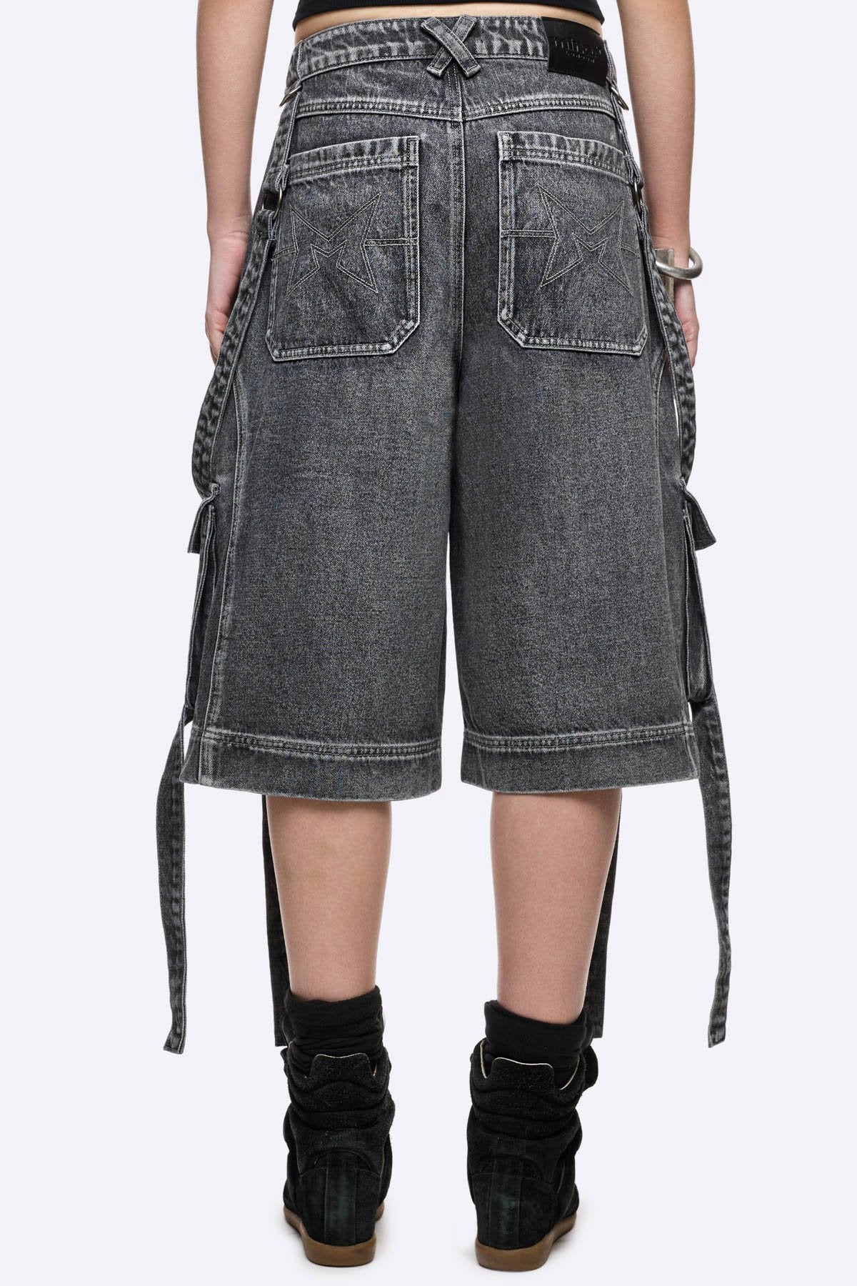 Trek Cargo Bermudashort - Grey Washed