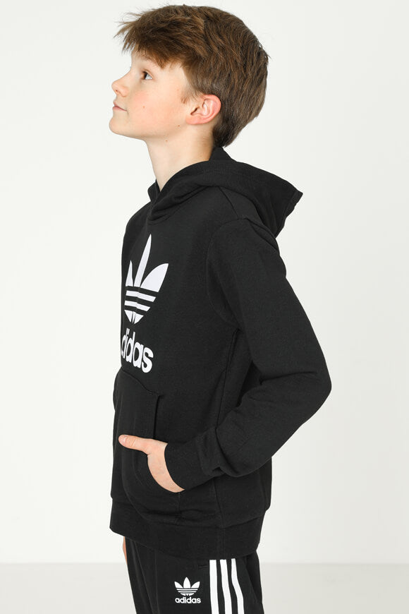 Kapuzensweatshirt - Schwarz