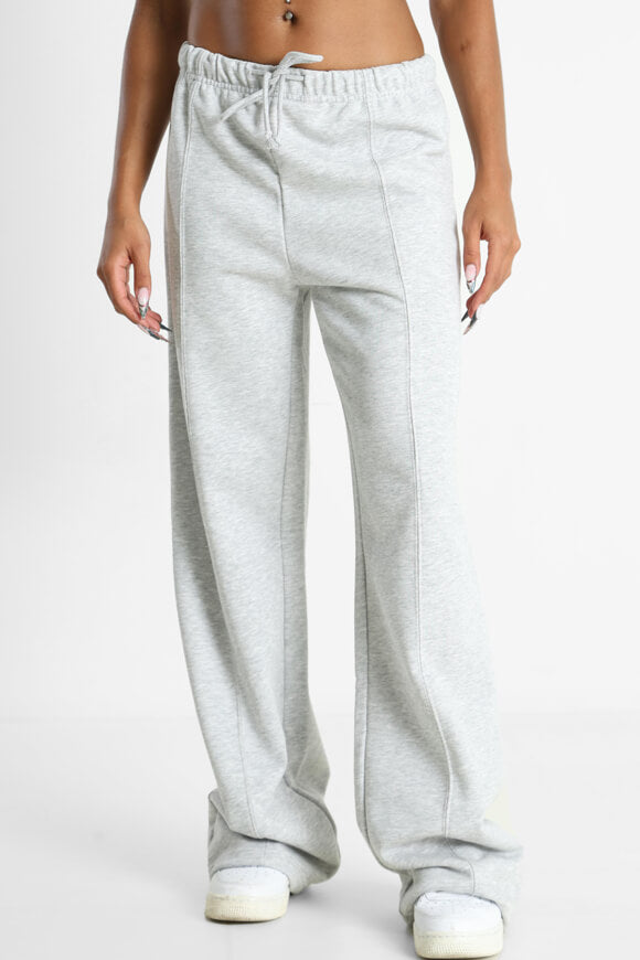 Sweathose - Hellgrau meliert