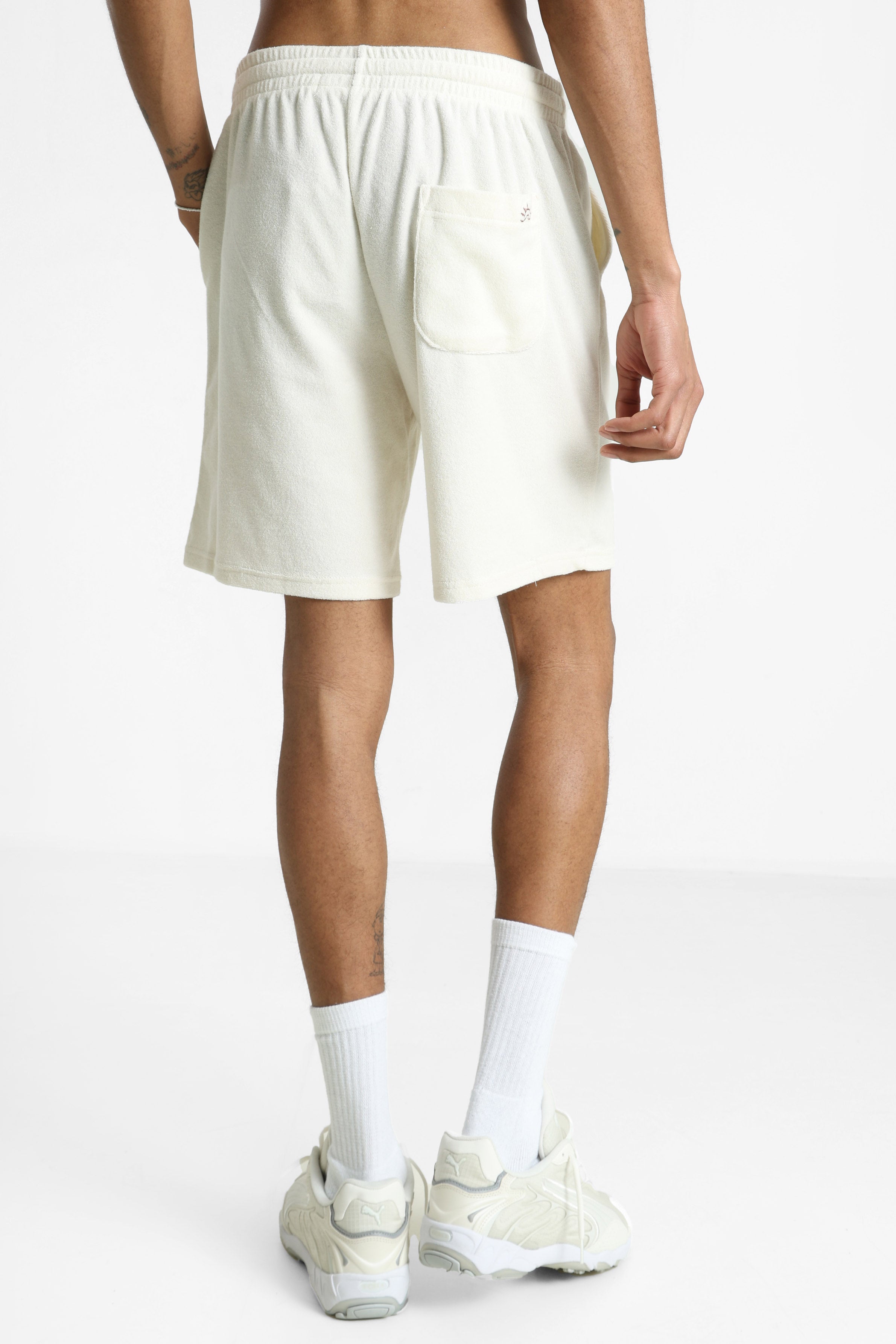 ONSTELLAS terry shorts - Egret