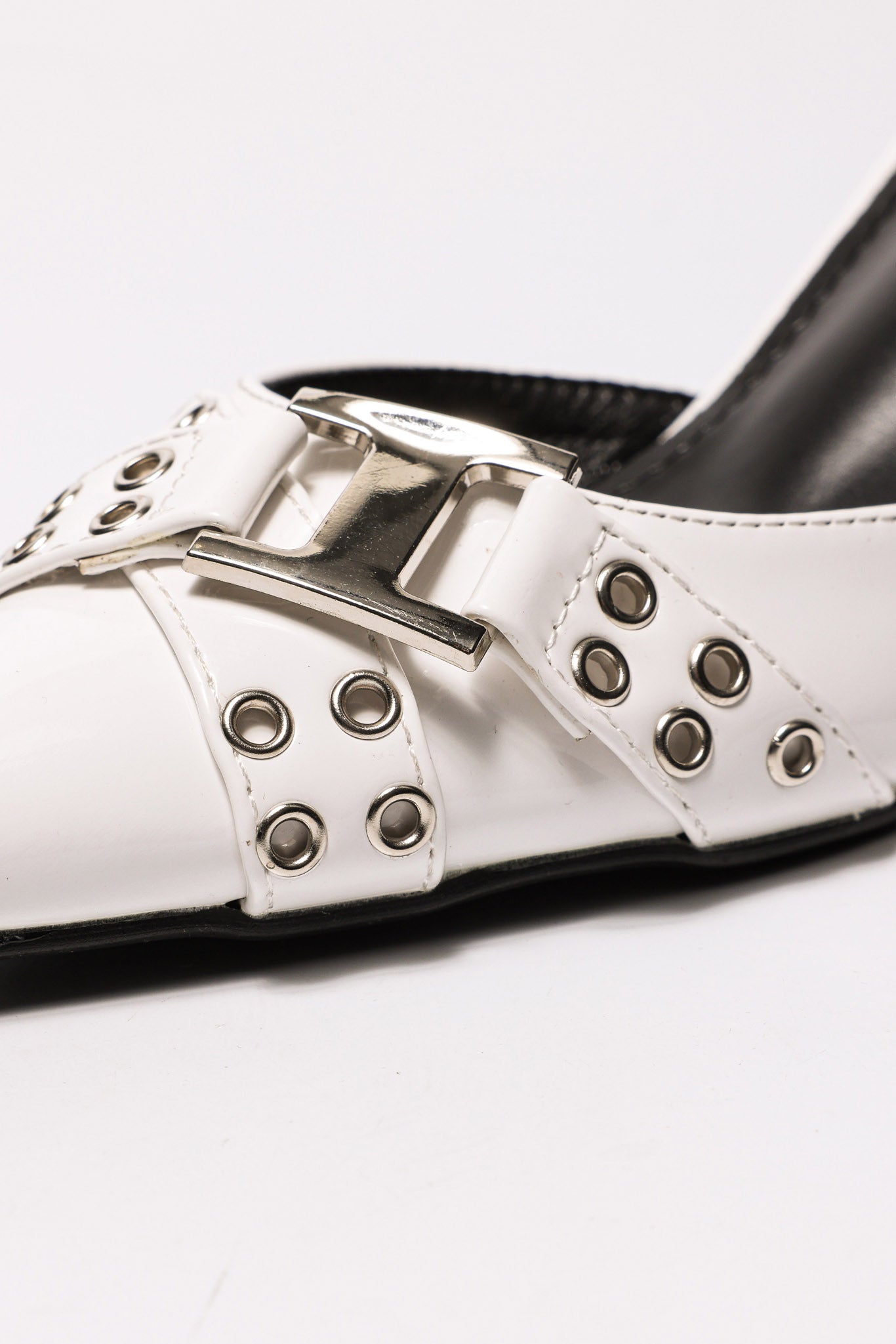 Lack Mules - White