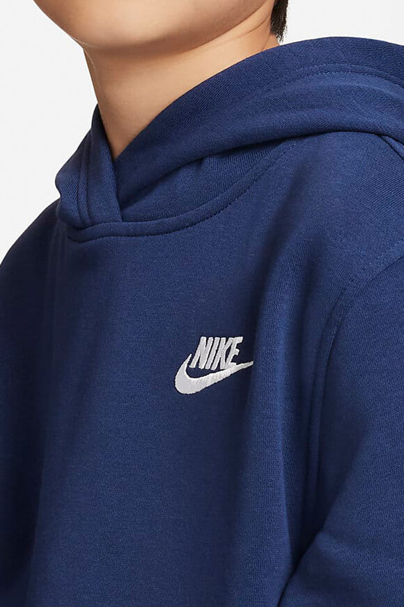 Club Fleece Kapuzensweatshirt - Midnight Navy