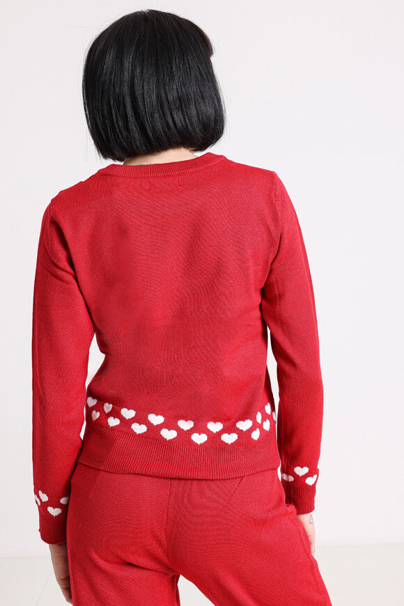 Christmas knitted sweater - Chili Pepper