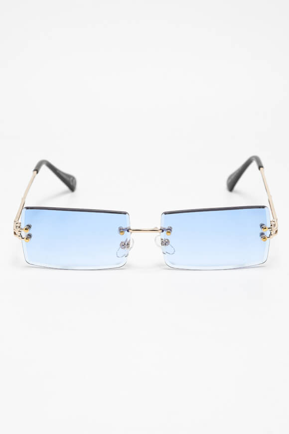 Lunettes de soleil - Gold + Light Blue