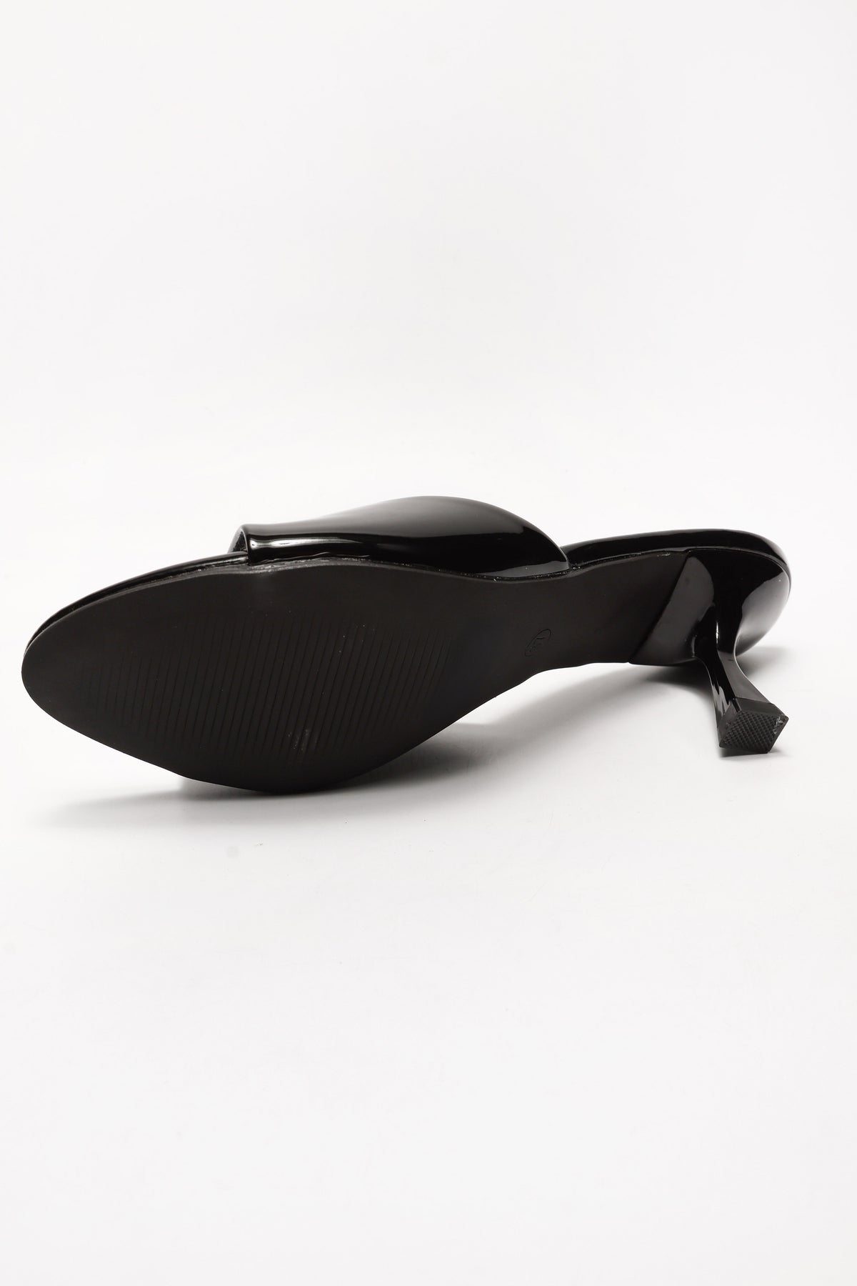 Patent mules - Black