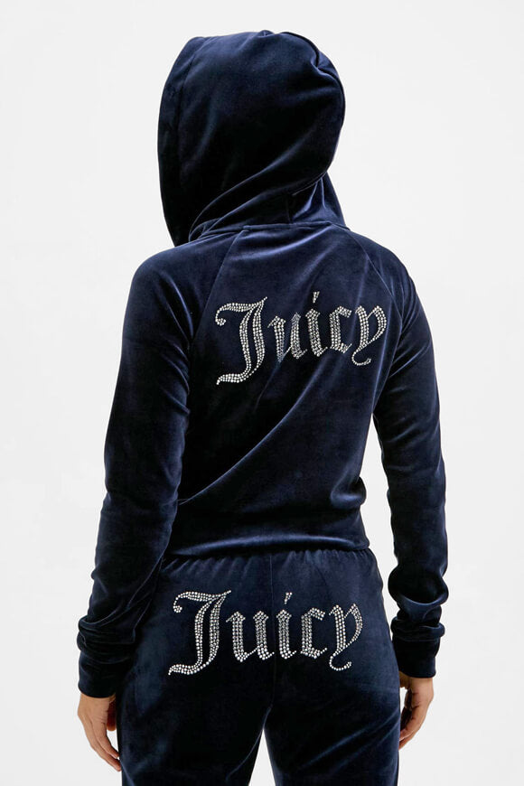 Madison Velvet Crop Jacket - Night Sky