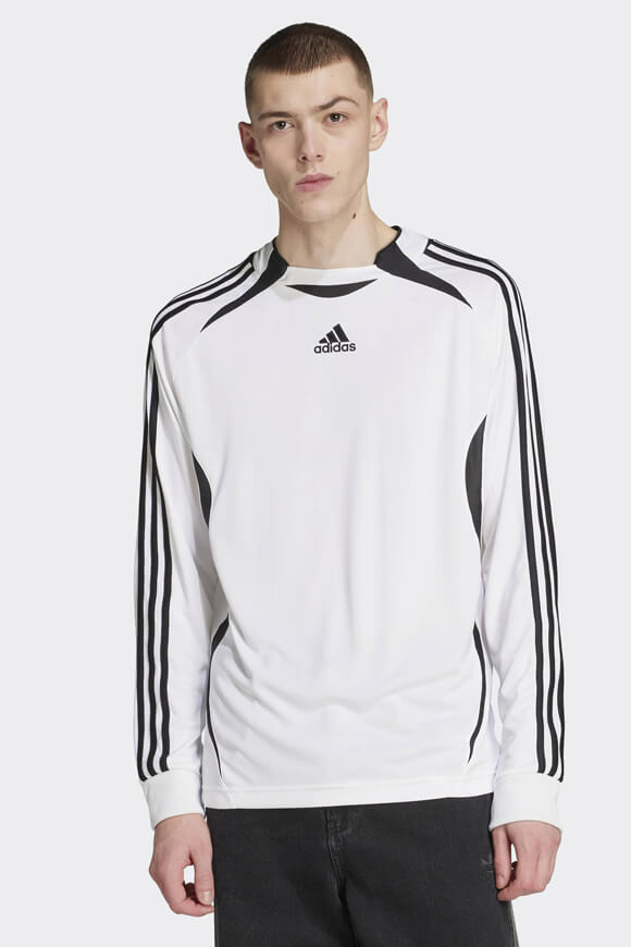 Teamgeist Adicolor Langarmshirt - White + Black