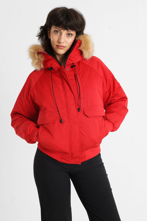 Bomber imbottito - rosso