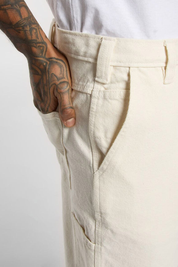 Madison Denim Shorts - Ecru