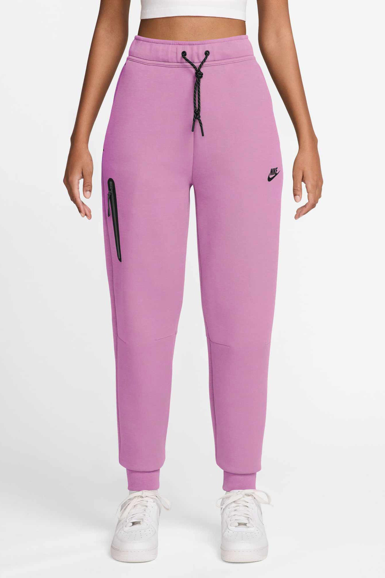 Sportswear Tech Fleece Sweathose - Magenta + Black